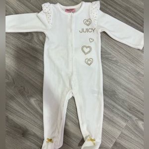 Juicy couture 12 months onesie NEW